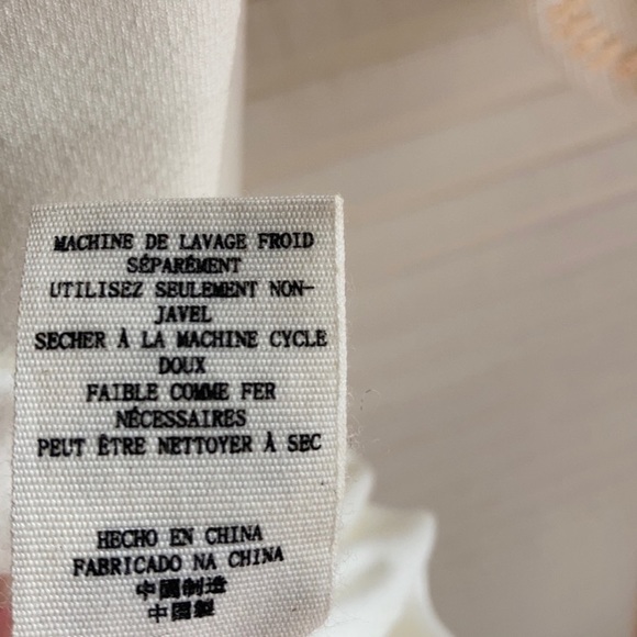 Free People Off The Shoulder Lace Sleeve Top - Picture 8 of 8